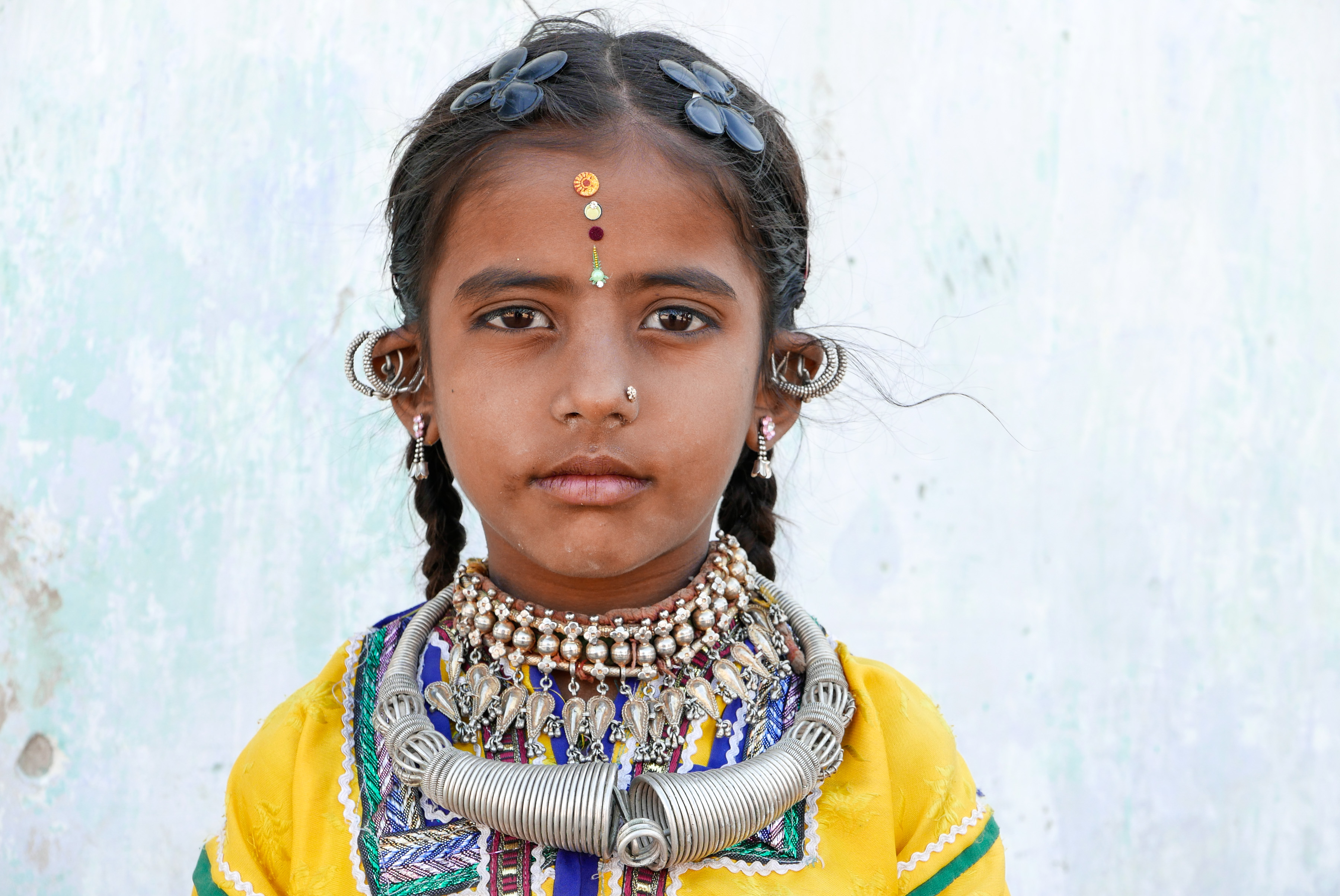 Hodka Mädchen , Community Marwada Harrjan